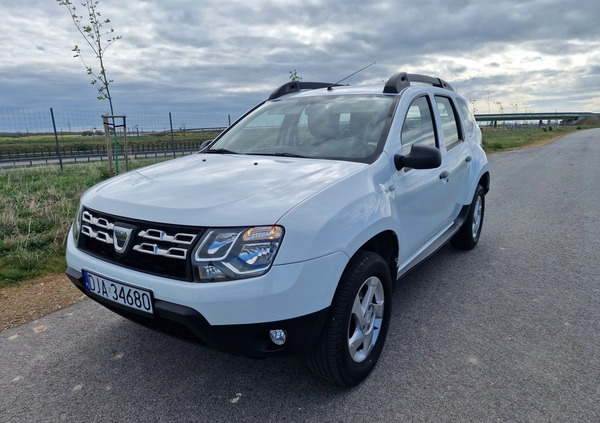 Dacia Duster cena 36900 przebieg: 129000, rok produkcji 2016 z Jawor małe 67